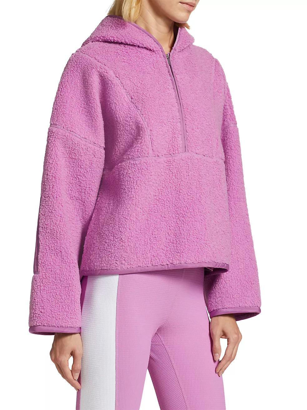 Mauve Sherpa Hoodie