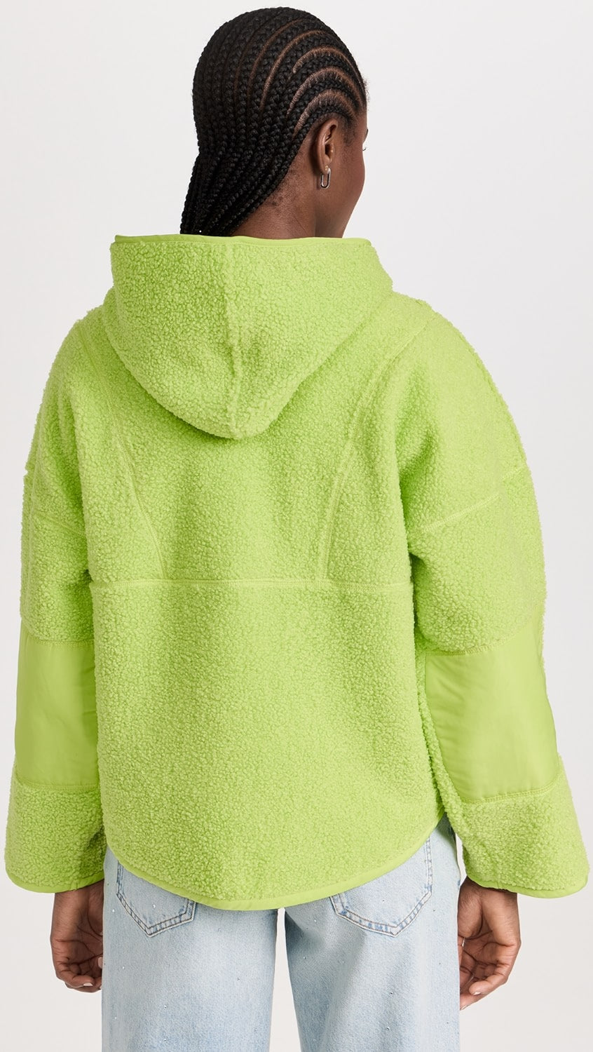 Matcha Sherpa Hoodie